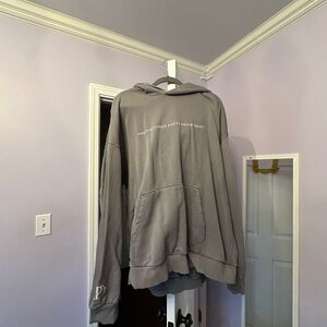 Taylor Swift The Tortured Poets Department Gray Hoodie